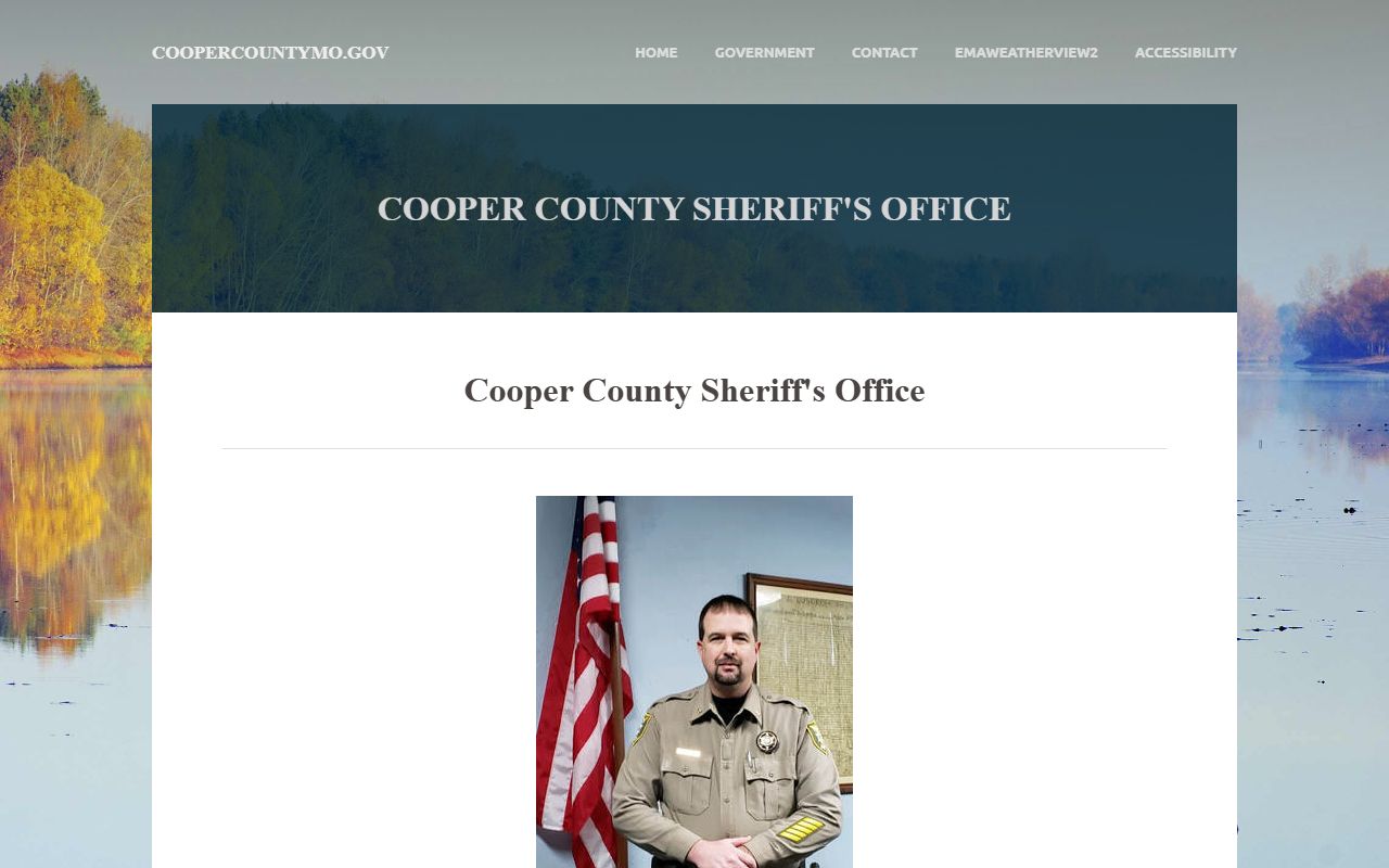 Cooper County Sheriff arrest records and booking data for Cooper County Missouri