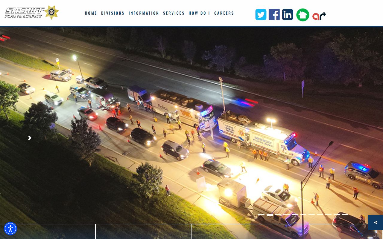 Platte County Sheriff's Office in-custody search tool for Platte County arrest records